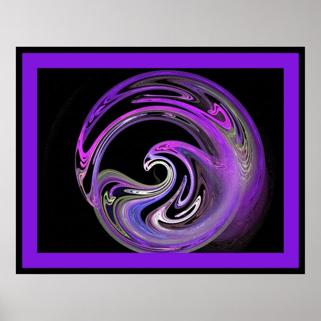 FIREBIRD PHOENIX PURPLE POSTER (Front)