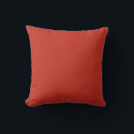 Firebush Red Throw Pillow<br><div class="desc">Firebush Red
Cheerfully vibrant reddish orange tissue paper inspired by the Firebush plant in St. Thomas.
By celeste@khoncepts.com
#redorange</div>
