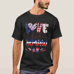 Firecracker American Flag Proud Love Being Called T-Shirt