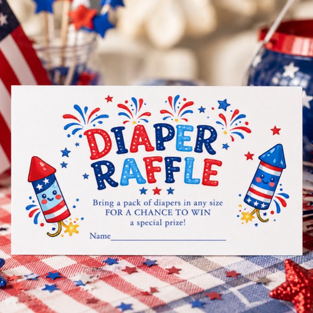 Firecracker Diaper Raffle Card  (Creator Uploaded)