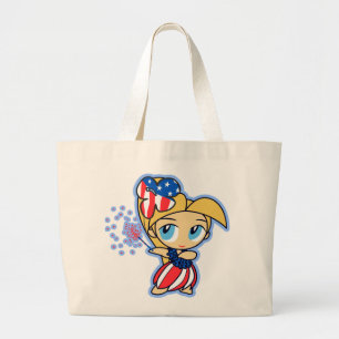 Firecracker Hula Girl Bags & Totes
