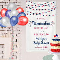 Firecracker On The Way! 4th Of July Baby Shower