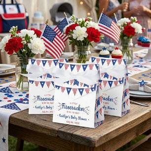 Firecracker On The Way! 4th Of July Baby Shower Favor Box