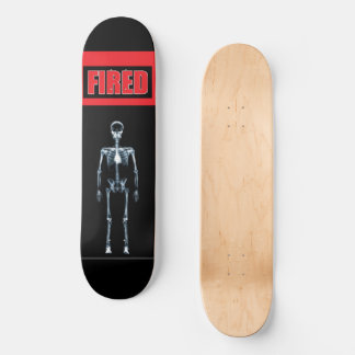 FIRED SKATEBOARD
