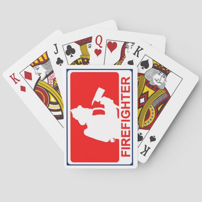 Firefigher Playing Cards (Back)