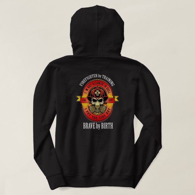Firefighter 3 See Both Sides Hoodie (Design Back)