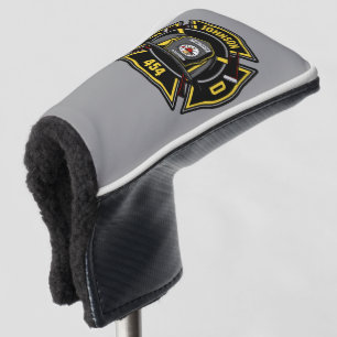 Firefighter ADD NAME Fire Department Rescue Team  Golf Head Cover