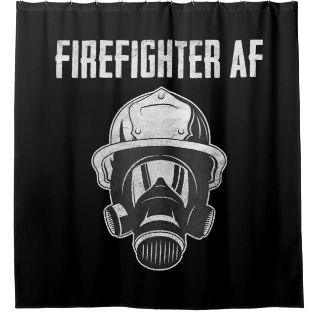 Firefighter AF | Gas Mask | Funny Firefighter (Front)