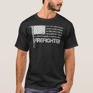 Firefighter American Usa Flag Vintage Perfect For T-Shirt