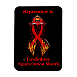 Firefighter Appreciation Month Magnet