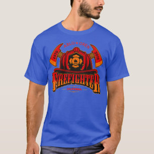 Firefighter Axe Fire Hat Personalized Boy Named Ar T-Shirt