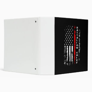 Firefighter Battalion Chief Battalion Chief Gift Binder