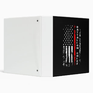 Firefighter Battalion Chief Battalion Chief Gift Binder