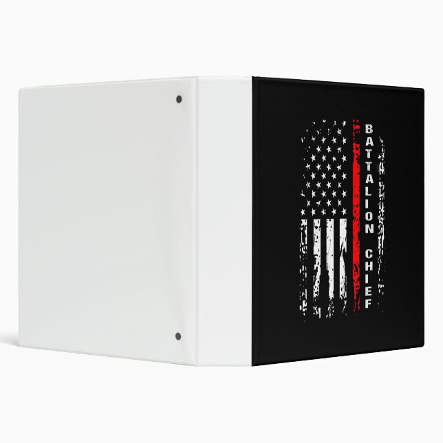 Firefighter Battalion Chief Battalion Chief Gift Binder (Background)