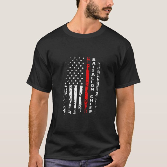 Firefighter Battalion Chief Battalion Chief Gift T-Shirt (Front)
