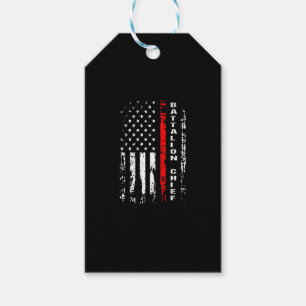 Firefighter Battalion Chief Battalion Chief Gift Tags