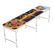 Firefighter Beer/ Other  Pong Table