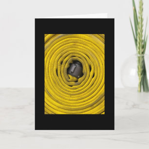 Firefighter Birthday Folded Greeting Card