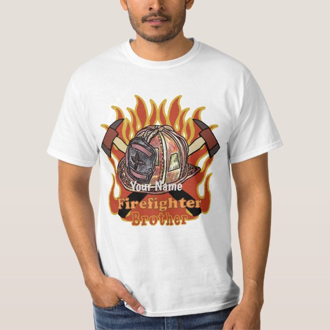 FireFighter Brother  T-Shirt (Front)