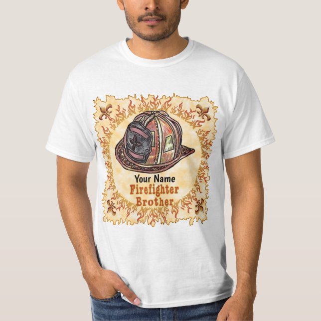 Firefighter Brother  t-shirt (Front)