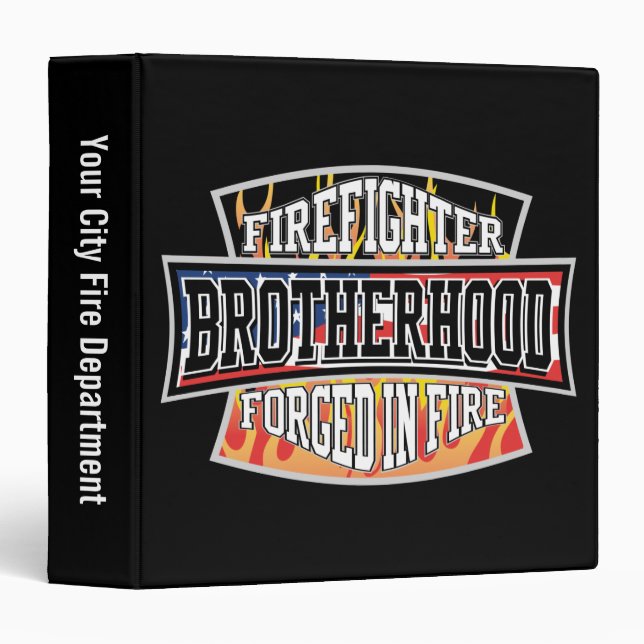 Firefighter Brotherhood Binder (Front/Spine)