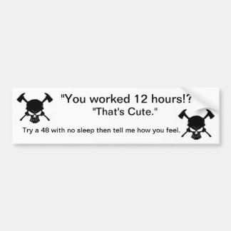 Firefighter Bumper Sticker
