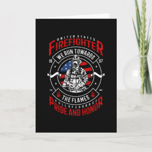 Firefighter Card
