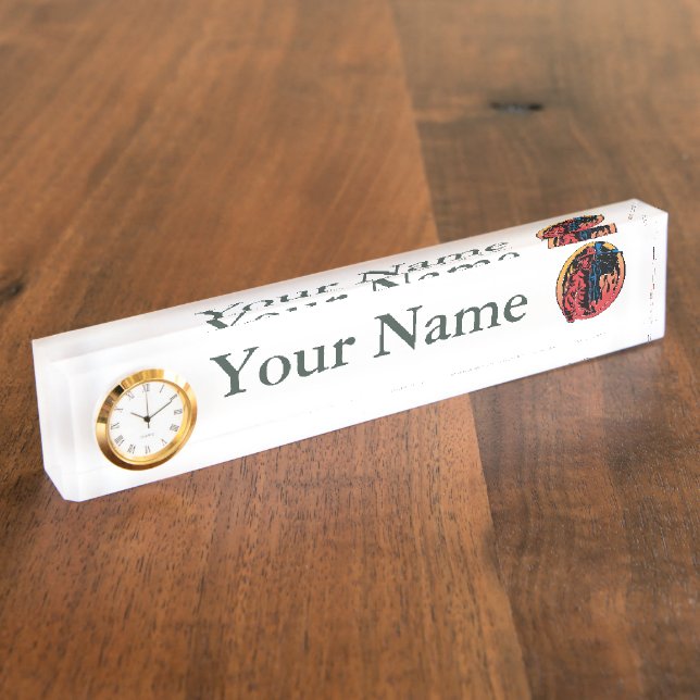 Firefighter Colours Nameplate (Side)