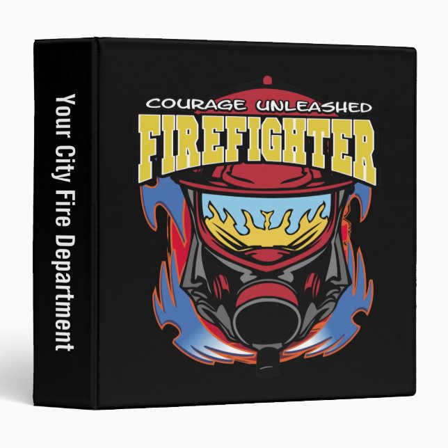 Firefighter Courage Binder (Front/Spine)