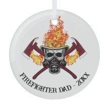 Firefighter Dad Custom Gift, personalized Fireman