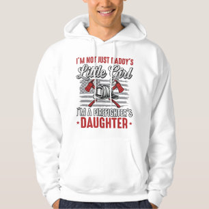Firefighter Daughter Vintage Hoodie