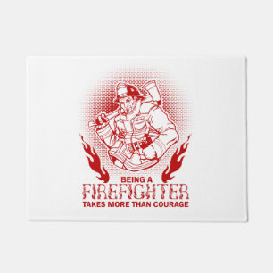 Firefighter Doormat