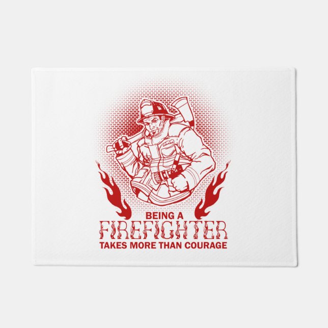 Firefighter Doormat (Front)