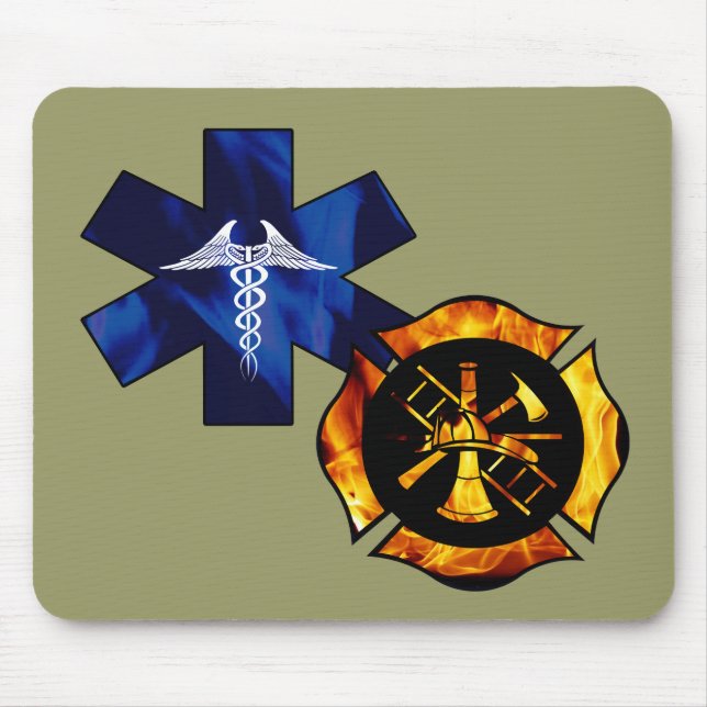 Firefighter/EMT Mouse Pad (Front)