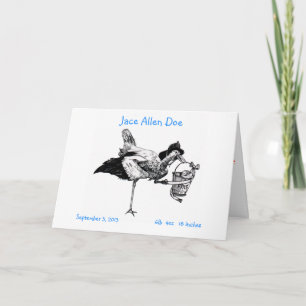 FIREFIGHTER FAMILY BIRTH ANNOUNCEMENT