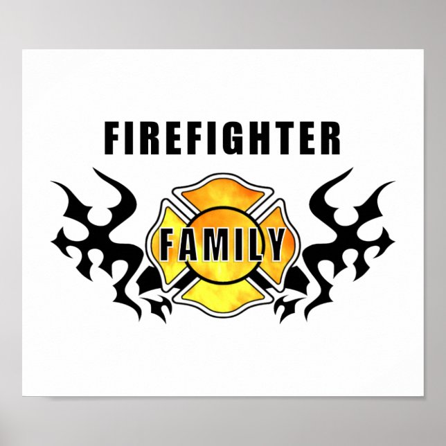 Firefighter Family Poster (Front)