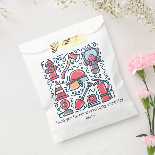 Firefighter Favour Bag (Sealed)