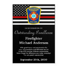 Firefighter Fire Department Logo Recognition Award