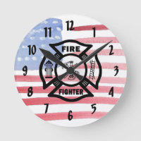 Firefighter Fire Dept Logo  
