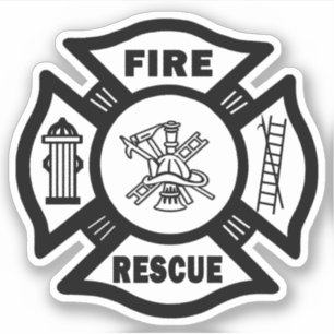 Firefighter Fire Rescue Decals