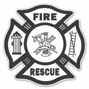 Firefighter Fire Rescue Decals