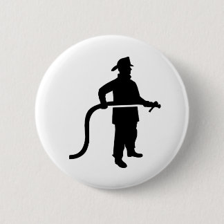 Firefighter Fireman 2 Inch Round Button