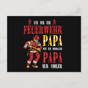 Firefighter Fireman Fire Fighter Firefighting Gift Postcard