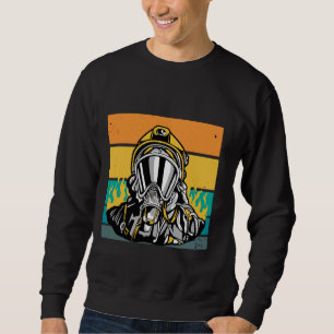 Firefighter fireman hero bravery Gear rescue fire Sweatshirt