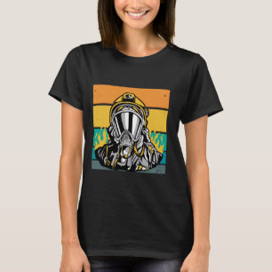 Firefighter fireman hero bravery Gear rescue fire T-Shirt