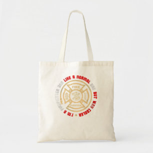 Firefighter Fireman Mens Fireman US Firefighter Da Tote Bag