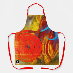Firefighter Flare Apron