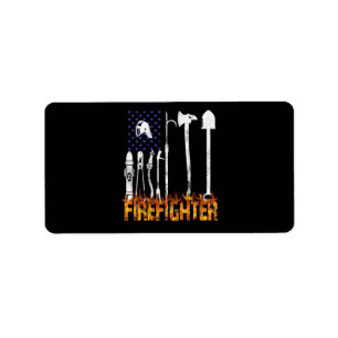 Firefighter Gift   Firefighter Lovers Gift Label