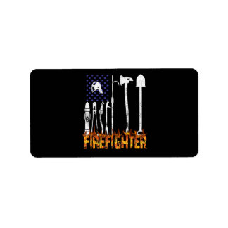 Firefighter Gift | Firefighter Lovers Gift Label