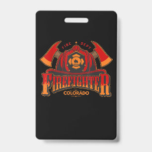 Firefighter Gift For Fireman Or Woman Badge